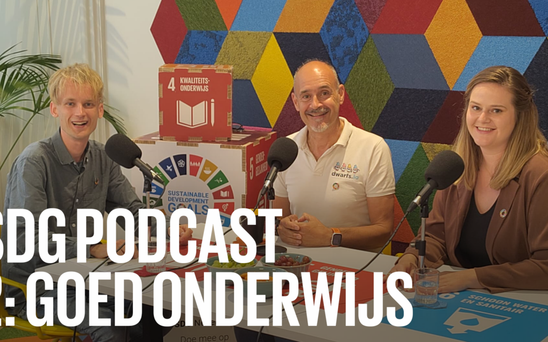 De SDG Podcast: aflevering 2 met Giuseppe van der Helm en Saskia Postema